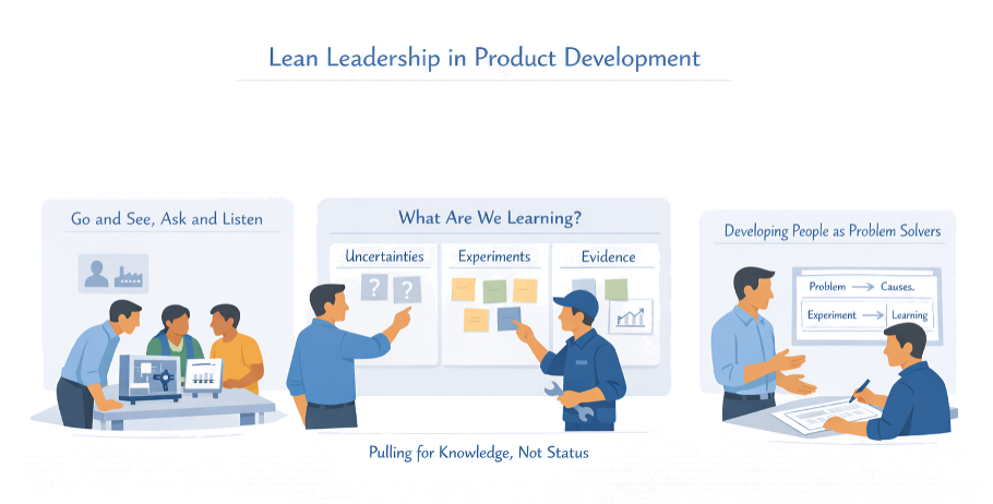 Lean Leadership in Product Development
