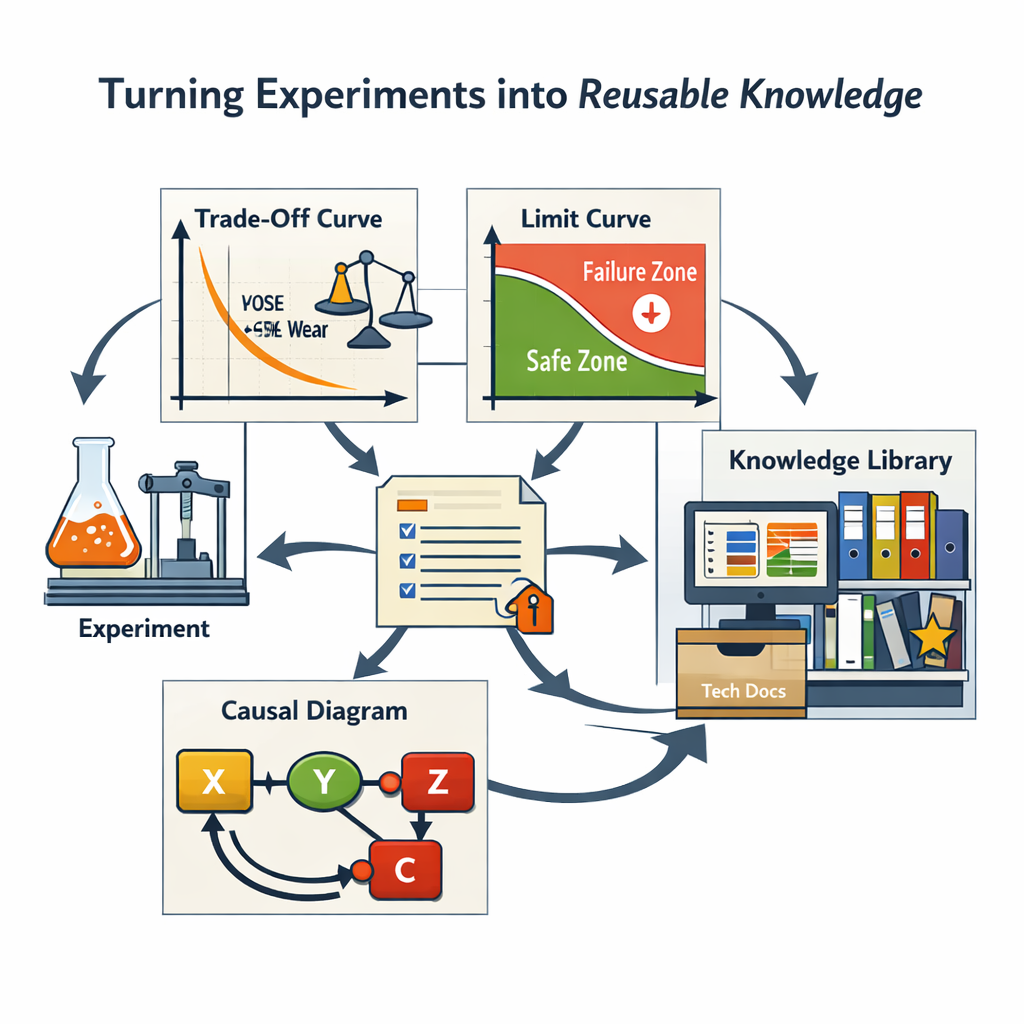 From experiment to visual knowledge