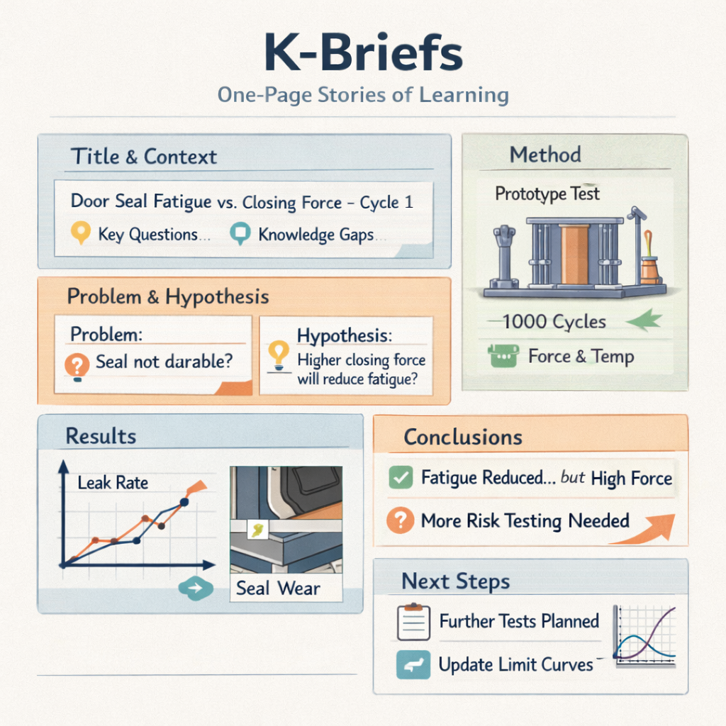 Knowledge Brief structure